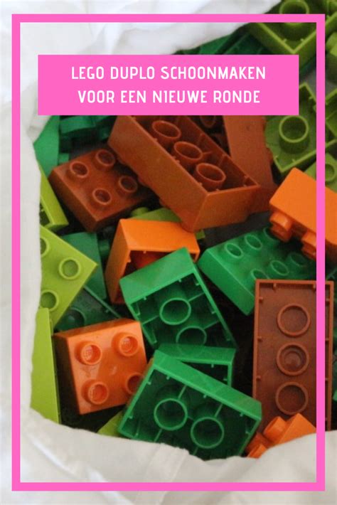 Lego en Duplo schoonmaken .